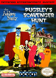 The Addams Family: Pugsley's Scavenger Hunt — обложка