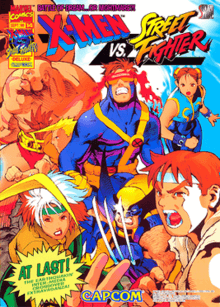 X-Men vs. Street Fighter — обложка