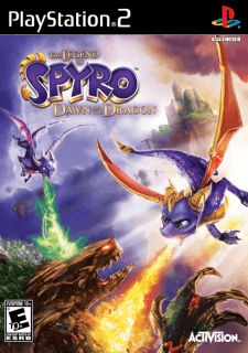 The Legend of Spyro: Dawn of the Dragon — обложка