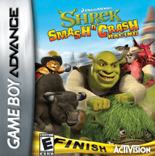 Shrek Smash n' Crash Racing — обложка
