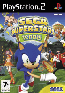Sega Superstars Tennis — обложка
