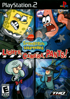 SpongeBob SquarePants: Lights, Camera, Pants! — обложка