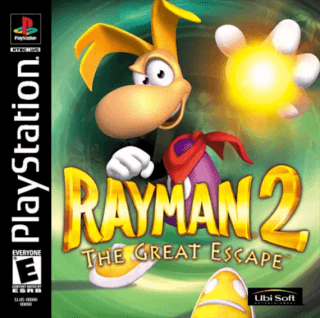 Rayman 2: The Great Escape — обложка