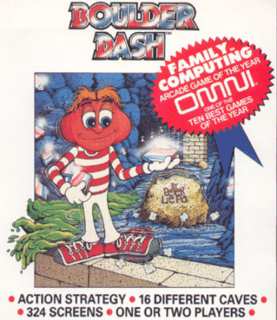 Boulder Dash (aka チャンピオンバルダーダッシュ) — обложка