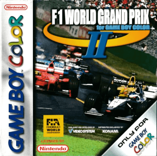 F-1 World Grand Prix — обложка