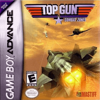 Top Gun: Combat Zones — обложка