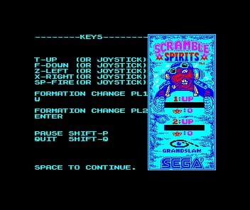 Scramble Spirits — обложка