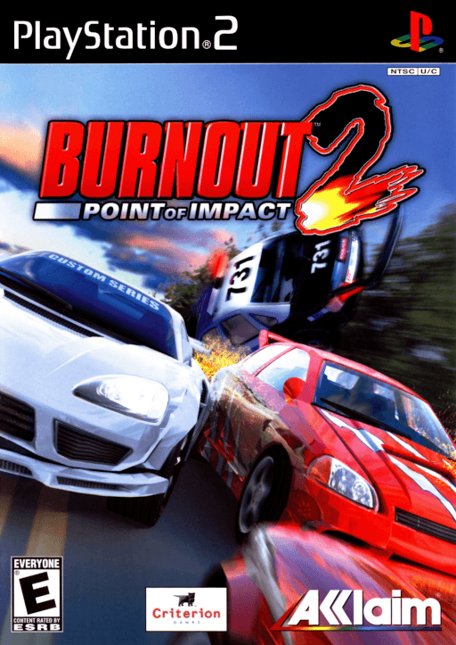 Burnout 2: Point of Impact — обложка