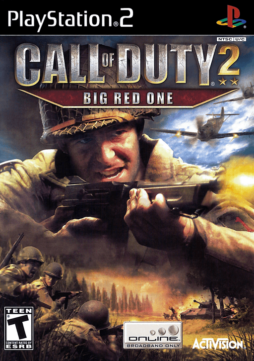 Call of Duty 2: Big Red One — обложка