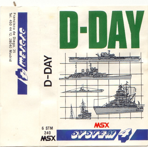 D-Day — обложка
