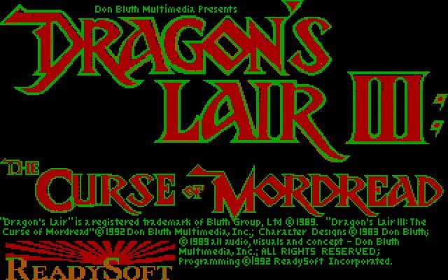 Dragon's Lair III - The Curse of Mordread
