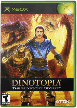 Dinotopia: The Sunstone Odyssey — обложка