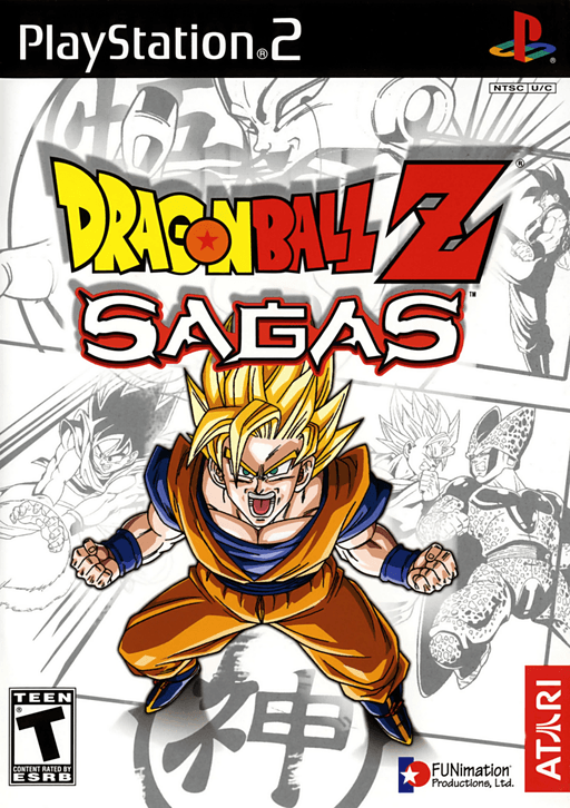 Dragon Ball Z: Sagas — обложка