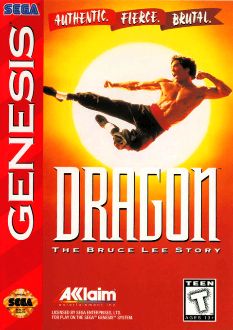 Dragon: The Bruce Lee Story — обложка