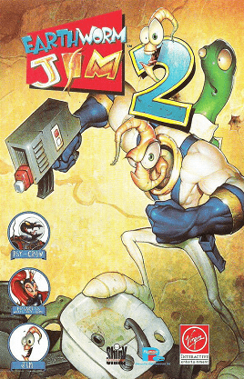Earthworm Jim 2 — обложка
