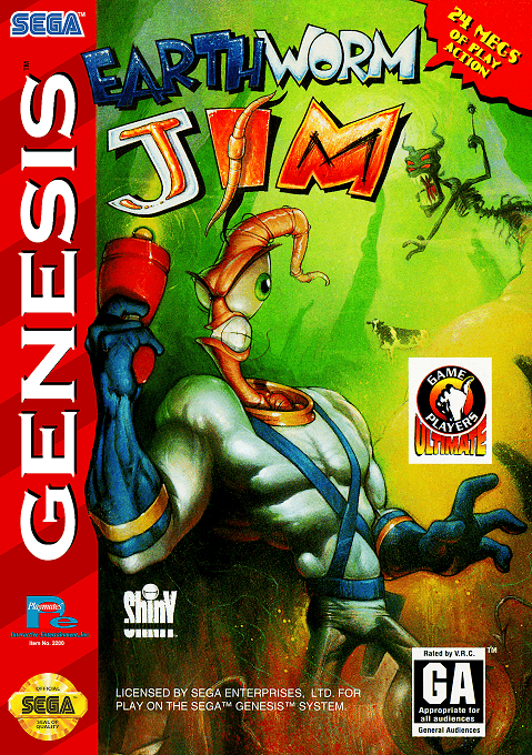 Earthworm Jim — обложка