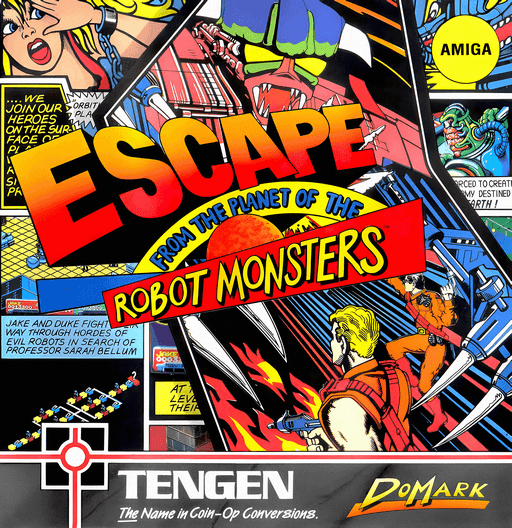 Escape from the Planet of the Robot Monsters — обложка