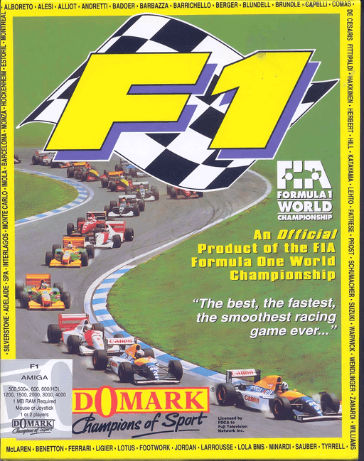 F1 — обложка