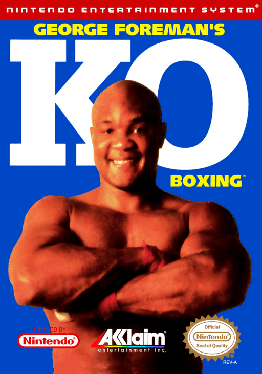 George Foreman's KO Boxing — обложка