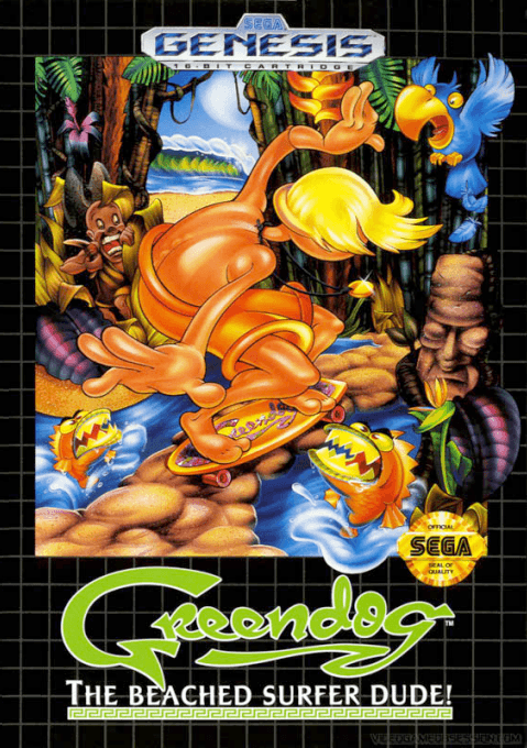 Greendog: The Beached Surfer Dude! — обложка