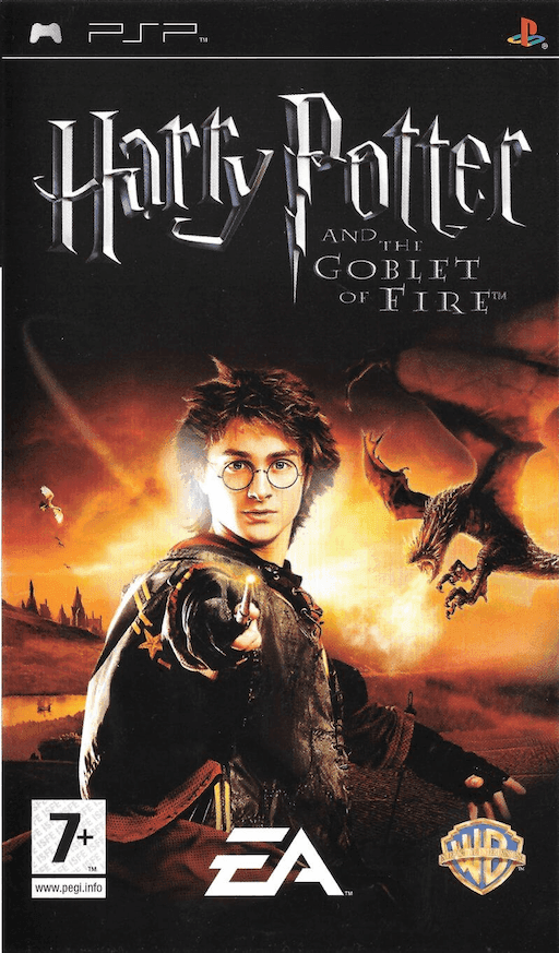Harry Potter and the Goblet of Fire — обложка
