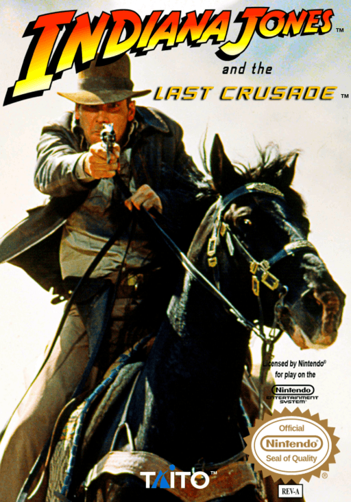 Indiana Jones and the Last Crusade — обложка