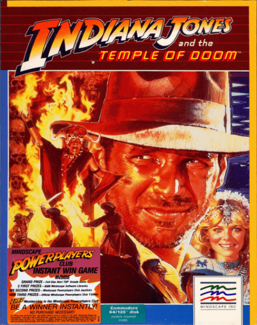 Indiana Jones and the Temple of Doom — обложка