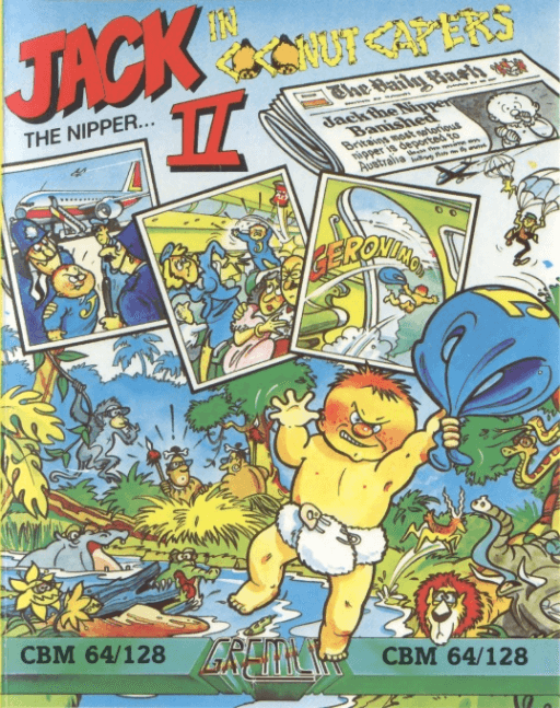 Jack the Nipper II: In Coconut Capers — обложка