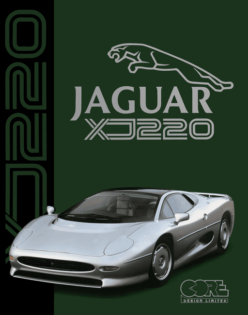 Jaguar XJ220 — обложка
