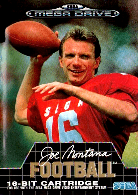Joe Montana Football — обложка