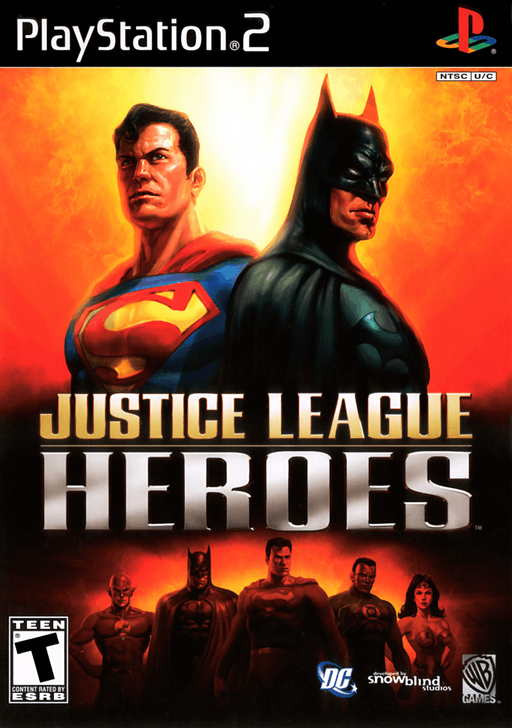 Justice League Heroes — обложка