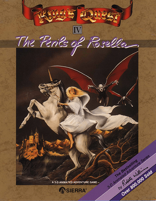 King's Quest IV: The Perils of Rosella — обложка