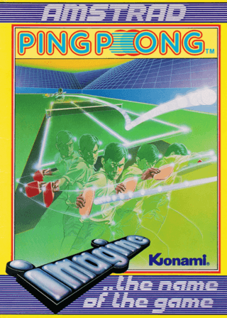 Konami's Ping Pong — обложка