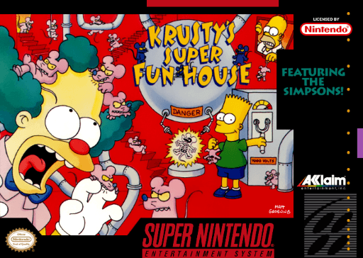 Krusty's Super Fun House — обложка