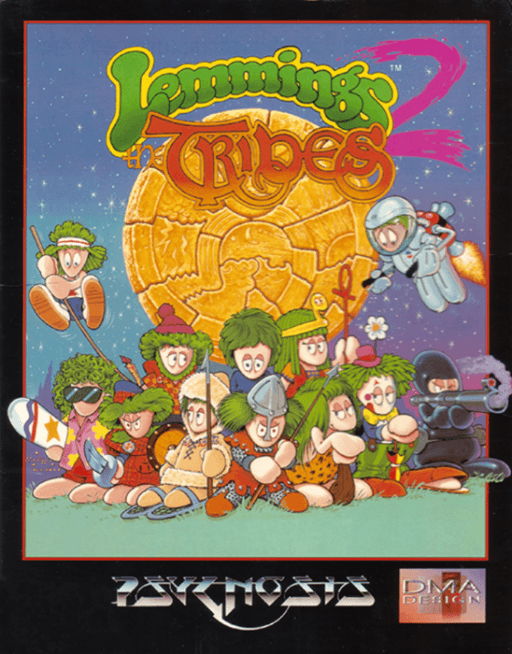 Lemmings 2: The Tribes — обложка