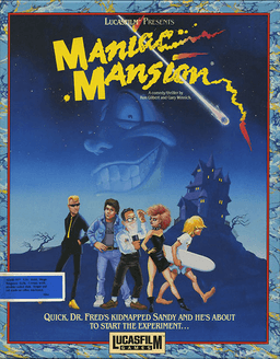 Maniac Mansion — обложка