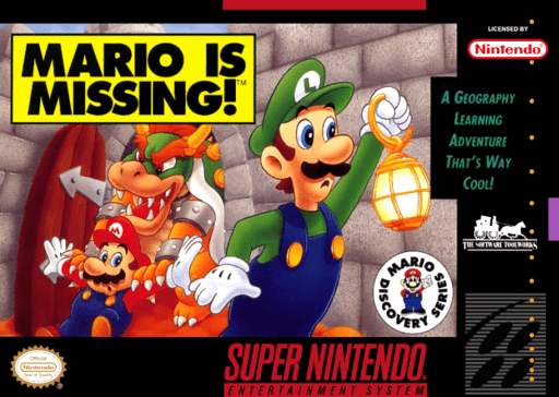 Mario is Missing! — обложка