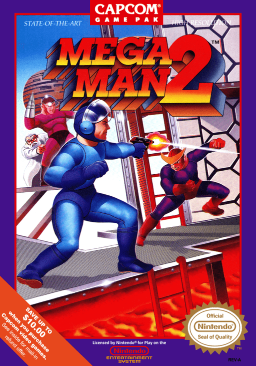 Mega Man 2 — обложка