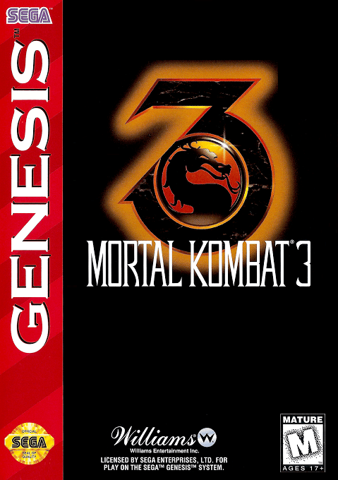 Mortal Kombat 3 — обложка