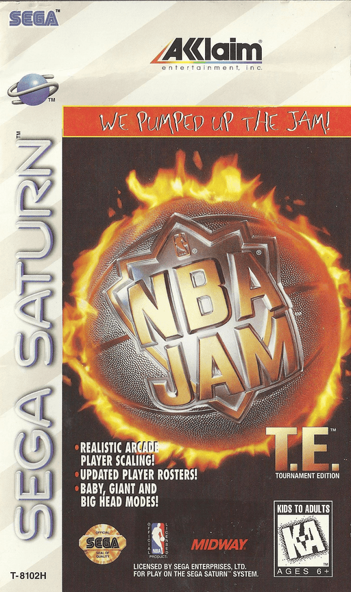 NBA Jam Tournament Edition — обложка