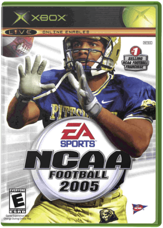 NCAA Football 2005 — обложка