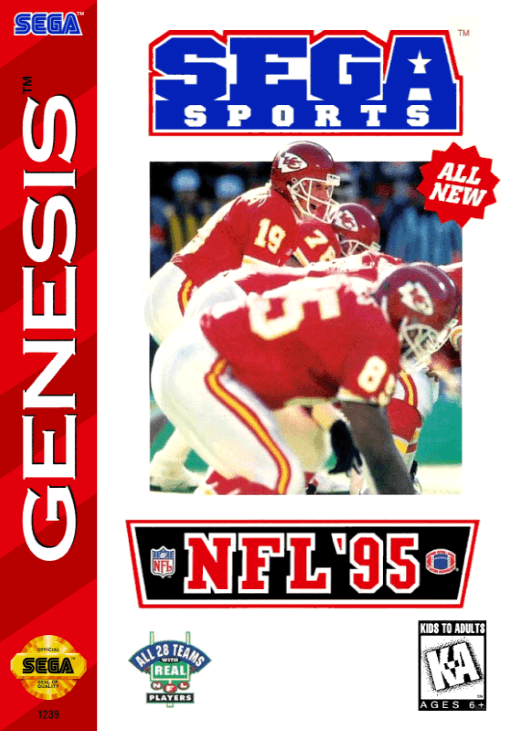 NFL '95 — обложка