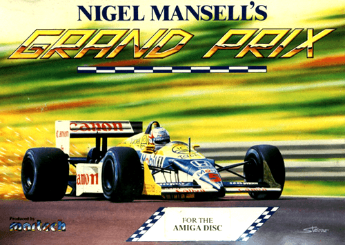 Nigel Mansell's Grand Prix — обложка