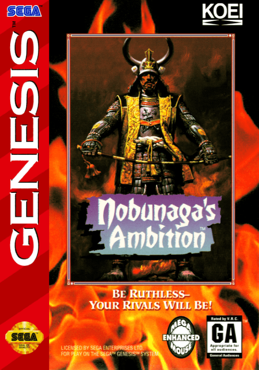 Nobunaga's Ambition — обложка