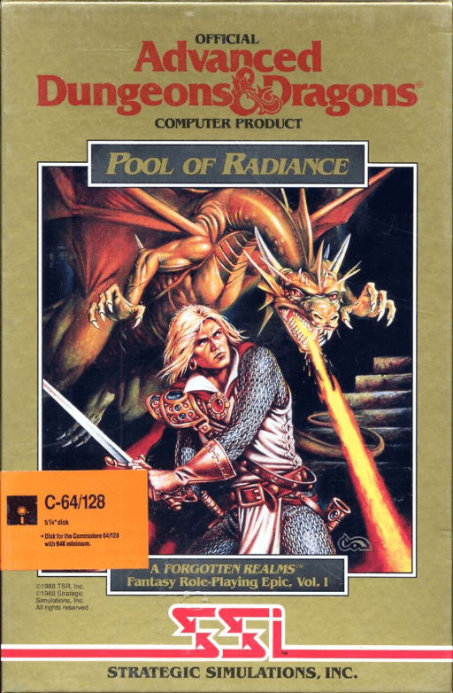 Pool of Radiance — обложка