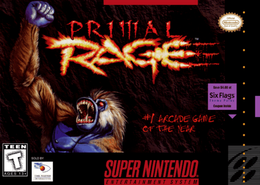 Primal Rage — обложка