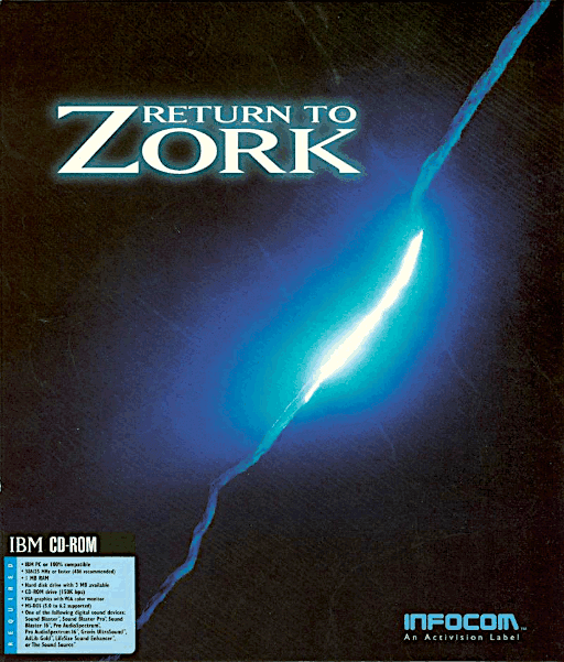 Return to Zork — обложка