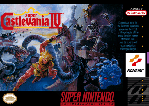 Super Castlevania IV — обложка