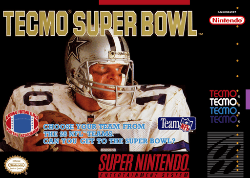 Tecmo Super Bowl — обложка
