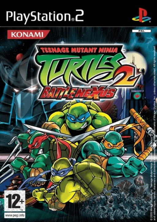 Teenage Mutant Ninja Turtles 2: Battle Nexus — обложка